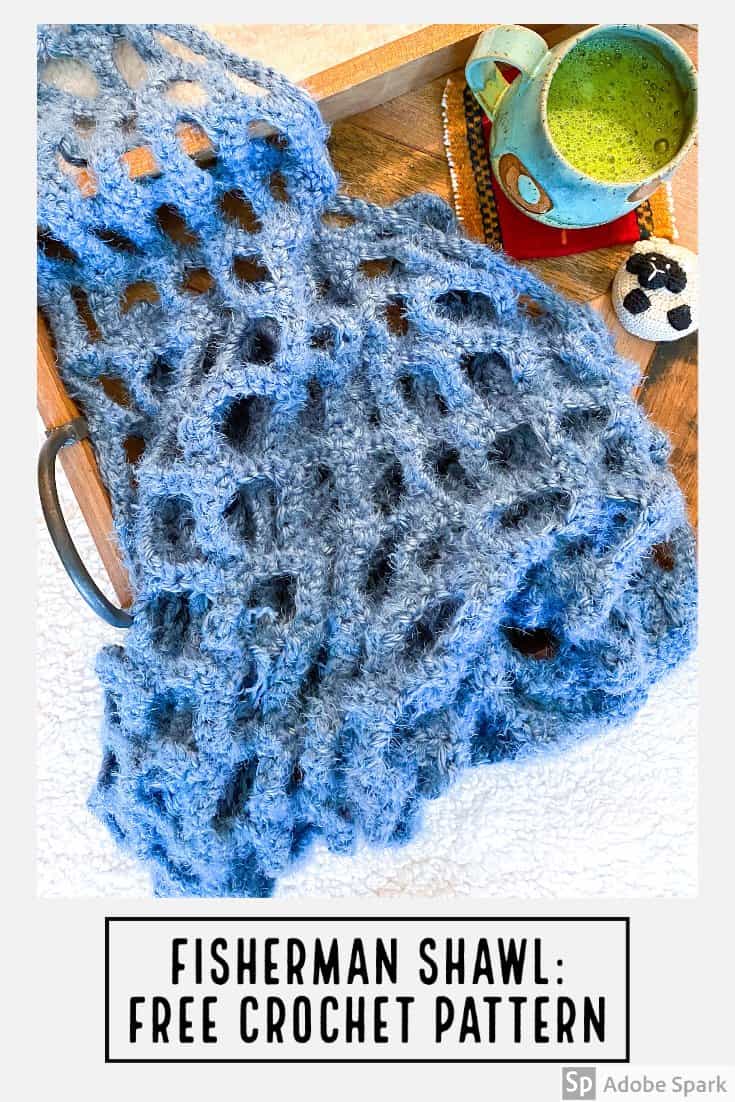 Fisherman Shawl Crochet Pattern