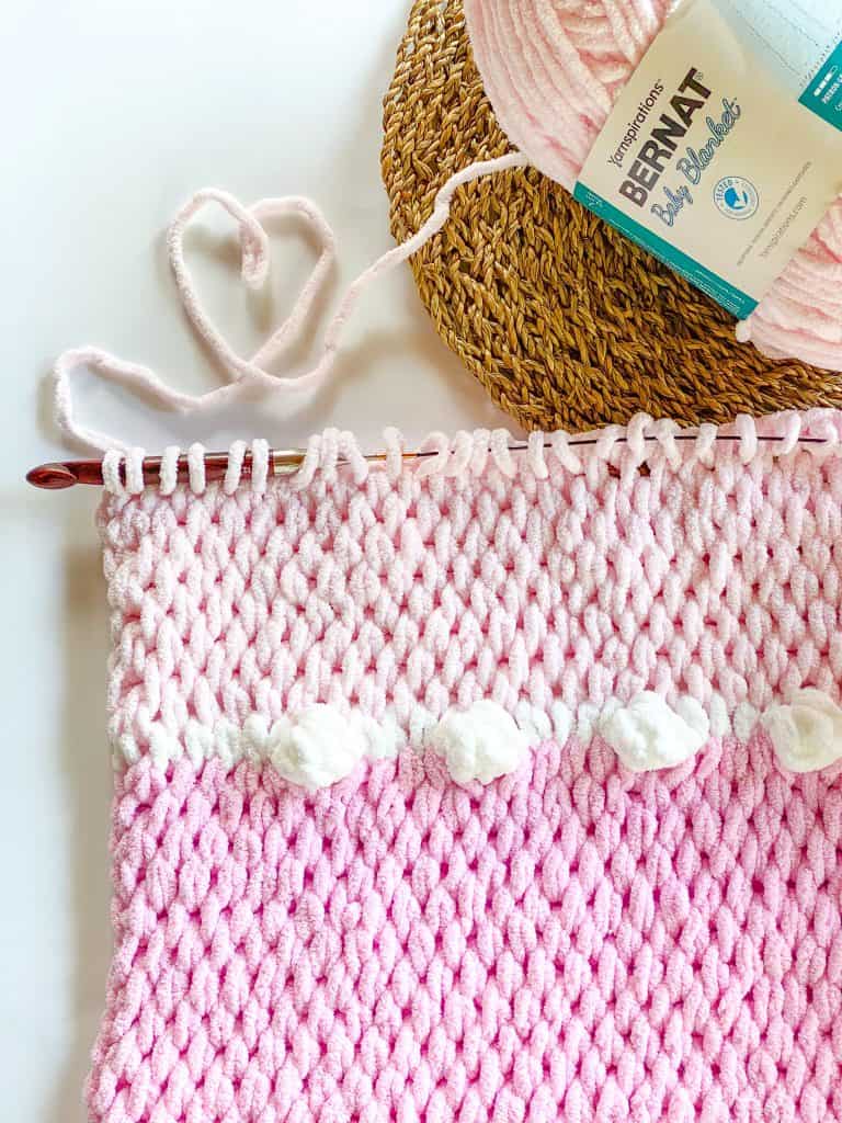 How to Crochet the Chunky Tunisian Throw Blanket