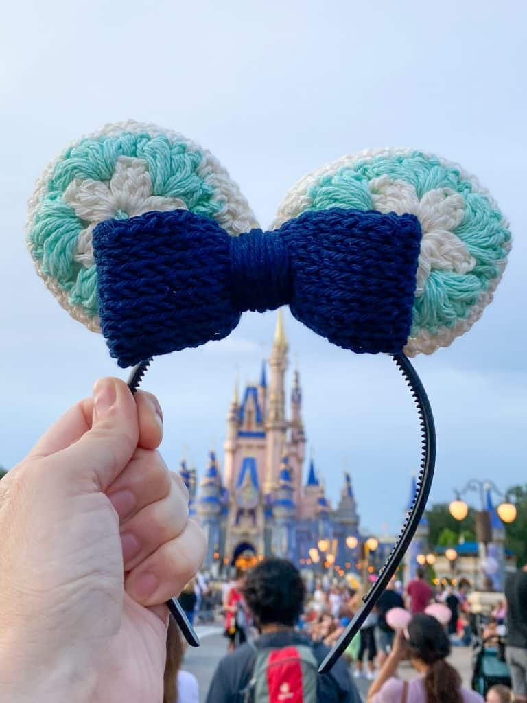 How to Crochet Mouse Ears Headband