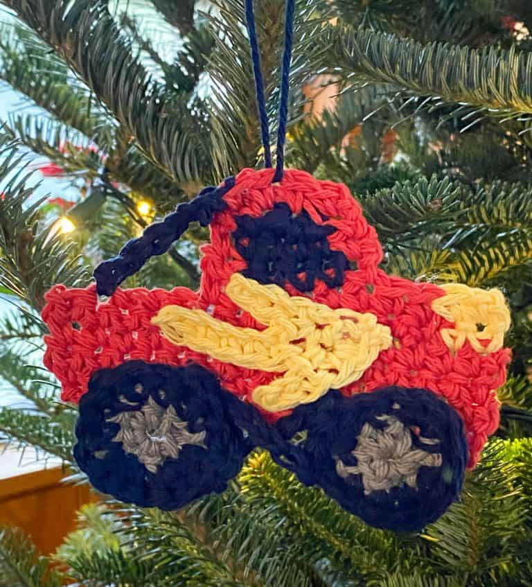 Monster Truck Christmas Tree Ornament