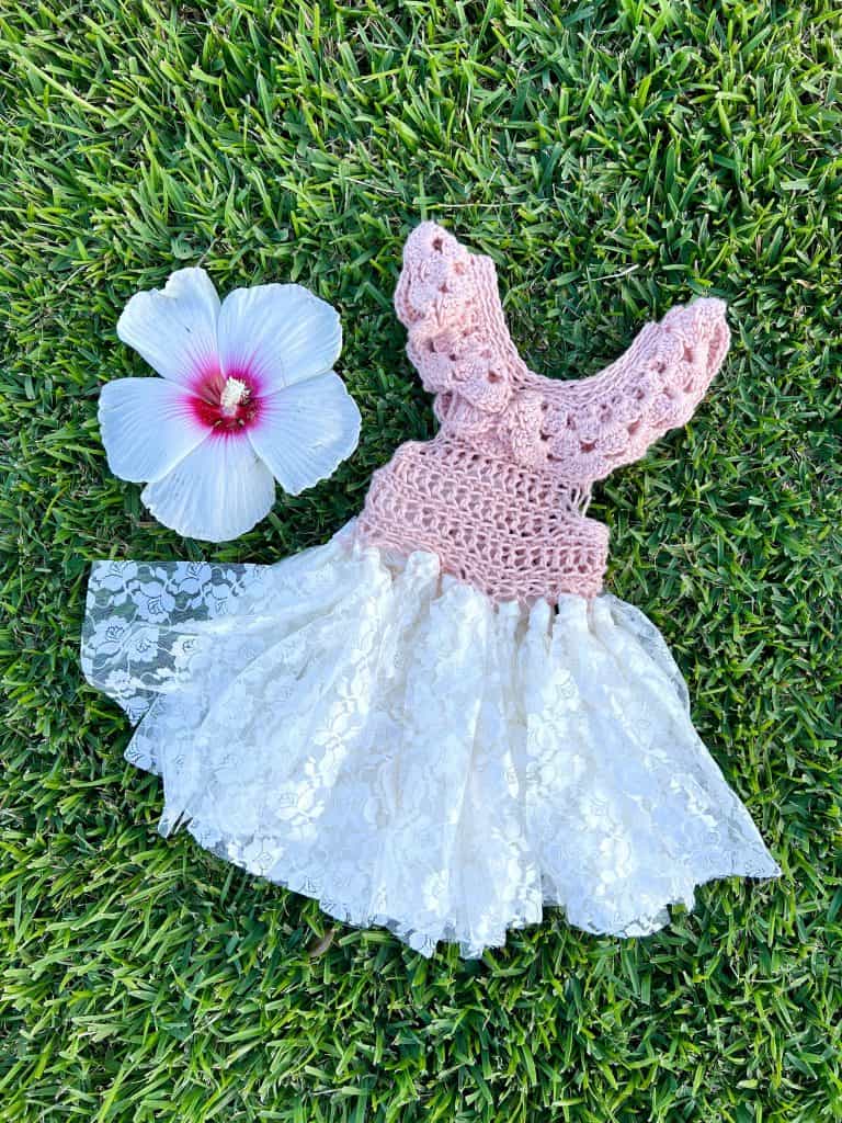 How to Quickly Crochet a Princess Dress. No Pattern Needed, Any Size. Free Video Tutorial. 