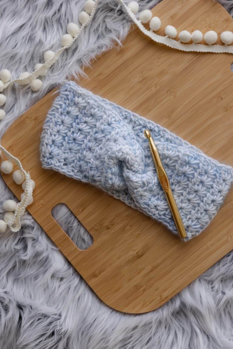 Oh My Fuzzy Stars ✨ FREE Crochet Ear Warmer Pattern